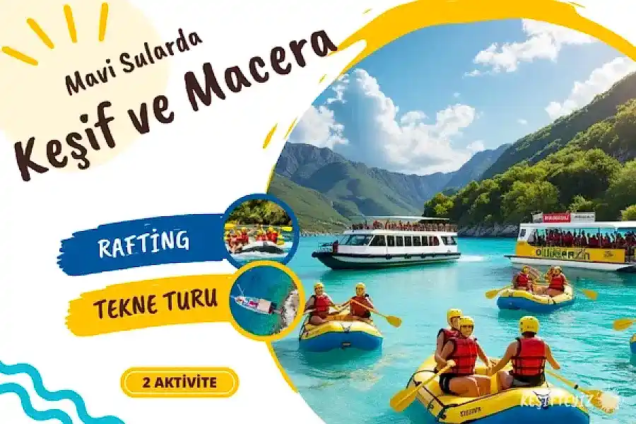 Fethiye Tekne Turları ve Rafting turu, fethiyede tekne turu ne kadar, fethiyede rafting turu ne kadar